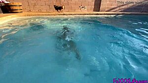 poolside blowjob in 4k from my pov