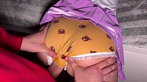 Horny Stepsis Masturbates With Juicy Pussy In Bedroom Rules Broken