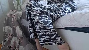 Cute Ebony Student Elza Commands Nylon Tights Ass Worship Fetish Action!