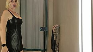 Wow! Sexy Try On Haul with Transparent Clothes See-Through at Mall Public Fetish!