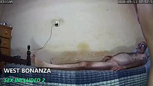 Latina Bartender's Afternoon Fuck with Double Cumshot in Long Edit