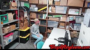 Kinky Black Teen Riding Cock!