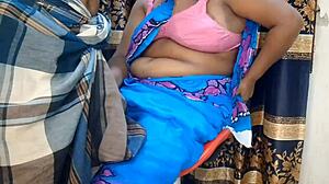 wife banging boss hard in office with big tits