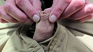 Small Penis Playing To Make Him Hard But No Success Even Sucking Well