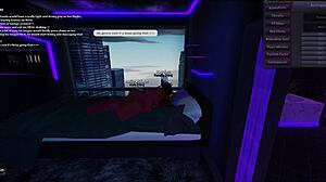 Two Hot Demons Engage in Bedroom Sex