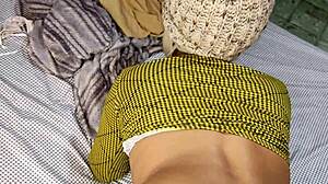 colombian latina stepmom shares bed with stepson and they have sex