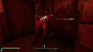 European redhead with big ass and tits rides passionately in intense scene