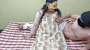 Indian Step Mom Has Romantic Sex With Step Son In Hindi.