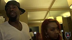 Rome Major and Kimberly in a group scene