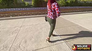 Stunning Redhead Milf Sexy Vanessa Gets Anal Pounded By Rome Major