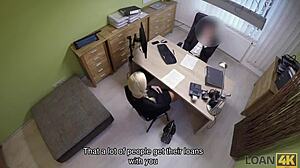Loan4k Sex Casting Performed In Loan Office By Naughty Agent - What Happens Next?