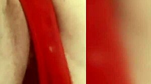 Watch this redhead tease her puffy nipples with an amazing accent!