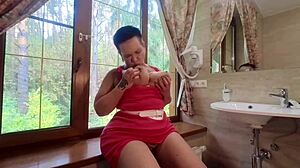 stepmom celebrates birthday with stepson