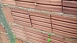 I fucked the hot little neighbor behind the wall.