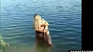 Russian couple explores group orgy sucking and fucking