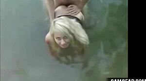 Russian couple explores group orgy sucking and fucking