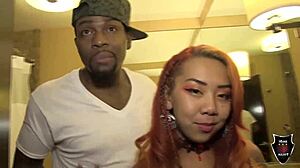 Rome Major and Kimberly in a group scene