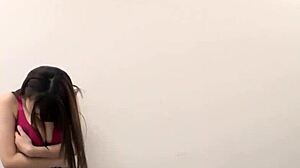 Japanese busty cute teen 18+ idol audition 1