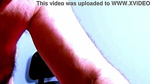 hot fuck on a chair with agarabas and olpr, featuring anal and creampie