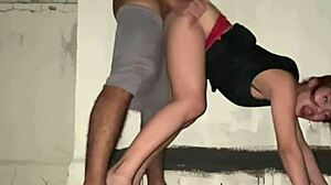 Getting Slutted Out On Top Of A Building Outdoors!