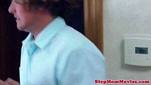 Classy stepmom gets doggystyled in a threesome with mature MILF and teen amateurs