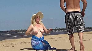 fucking mature bitch on beach?