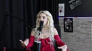 SE PREPAROU PARA FAZER O FISTING NAO SENTE TESAO NA BUCETA REALIZA FETICHES VOMITANDO NO PAU E QUER TRANSAR COM 25 HOMENS GOZANDO EM SUA CARA - KYRA SEX SHEER RED