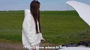 stranger fixes car then fucks me on highway