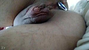 Detailed Anal Plug Play with Crossdressing and Clit Stimulation