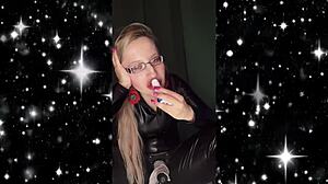 Watch this man transform into a sissy with mascara tears and complete obedience.