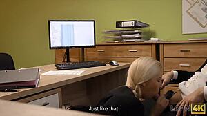 Loan4k Sex Casting Performed In Loan Office By Naughty Agent - What Happens Next?