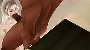 i love watching big ass get pounded by big black cock in this imvu scene