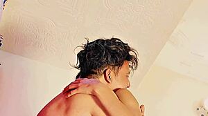 Sistya enjoys hot anal sex with college roommate