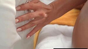 21 Sextury presents gorgeous blonde babe Cherry Kiss in a relaxing massage