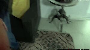 angry wife makes her cuckold husband watch the other guy