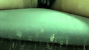 Elza Kom worships ass in sexy nylon, getting dominated with big cock!