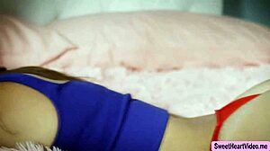 two beautiful lesbians savor pussy and ass licking on bed