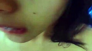 Delivery guy arrived, and I couldn't resist fucking him before my husband got home—he penetrated me bareback and came on my face.