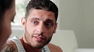 Sexy Brunette Wife Gets Super Horny And Performs Amazing Wet Blowjob On Her Friend Like A Professional - Billy Boston Victoria Sunshine