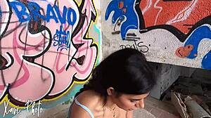 Feeling the passion, I fuck famous pornstar Sheila Ortega in an abandoned house.