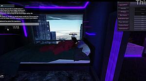 Two Hot Demons Engage in Bedroom Sex