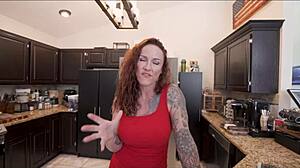 i caught my stepmom with my cum, oh no! luci power in bedroom taboo