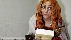 Big n sexy britney heads to the library - hot librarian blowjob and facial