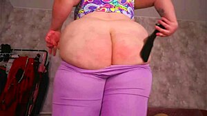 Bare Ass Spanked 100 Times In Intense Fetish Session