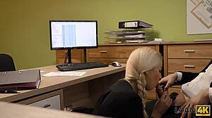 Loan4k Sex Casting Performed In Loan Office By Naughty Agent - What Happens Next?