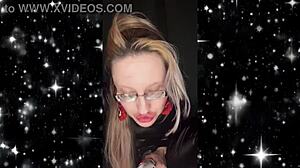 Watch this man transform into a sissy with mascara tears and complete obedience.