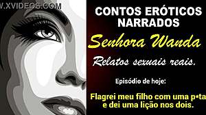 senhora wanda conta transa com filho