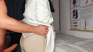 nurse and aesthetician watch patient erection