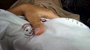 Latina Masturbates to Intense Orgasm in Homemade POV