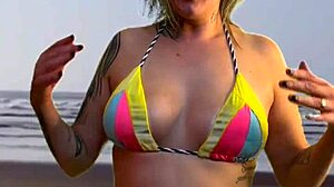 I Left The Beach Bar Waiter Hard And Asked To Grab My Volume